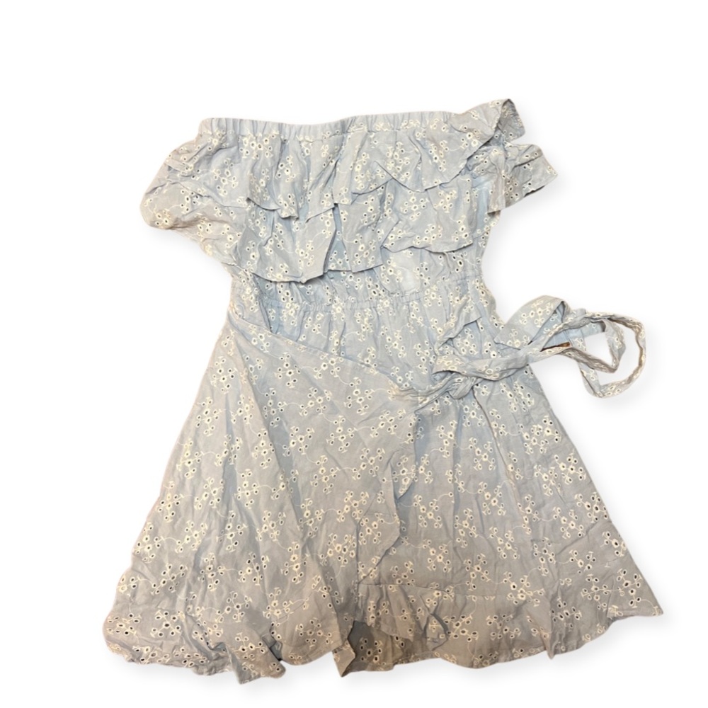 Light Blue Flowy Dress